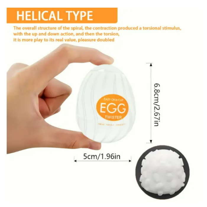 Набір з 4 штук яйця Тенга мастурбатор для чоловіків Tenga Egg + Лубрикант SiYi 25 мл