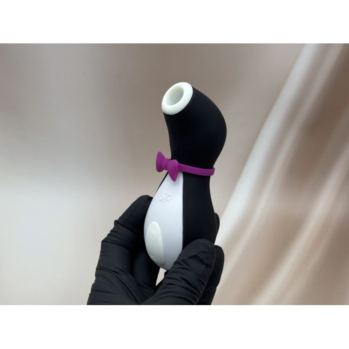 Вакуумний стимулятор клітора пінгвін Satisfyer Pro Penguin + ЛУБРИКАНТ 100 мл