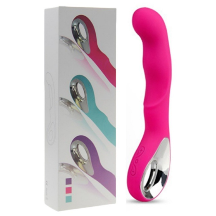 Вибратор женский для точки G с ручкой зарядка USB