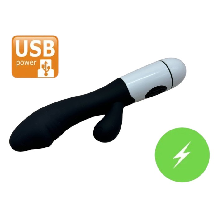 Вибратор кролик для клитора и точки G зарядка через USB