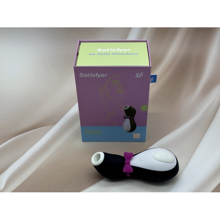 Вакуумний стимулятор клітора пінгвін Satisfyer Pro Penguin You and Me