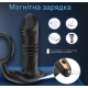 Массажер простаты с вибрацией и кольцом для пениса