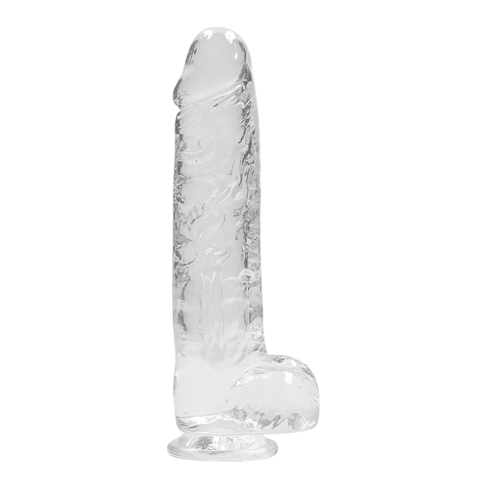 'CRYSTAL CLEAR - ФАЛЛОИМИТАТОР С ШАРИКАМИ', 25 СМ