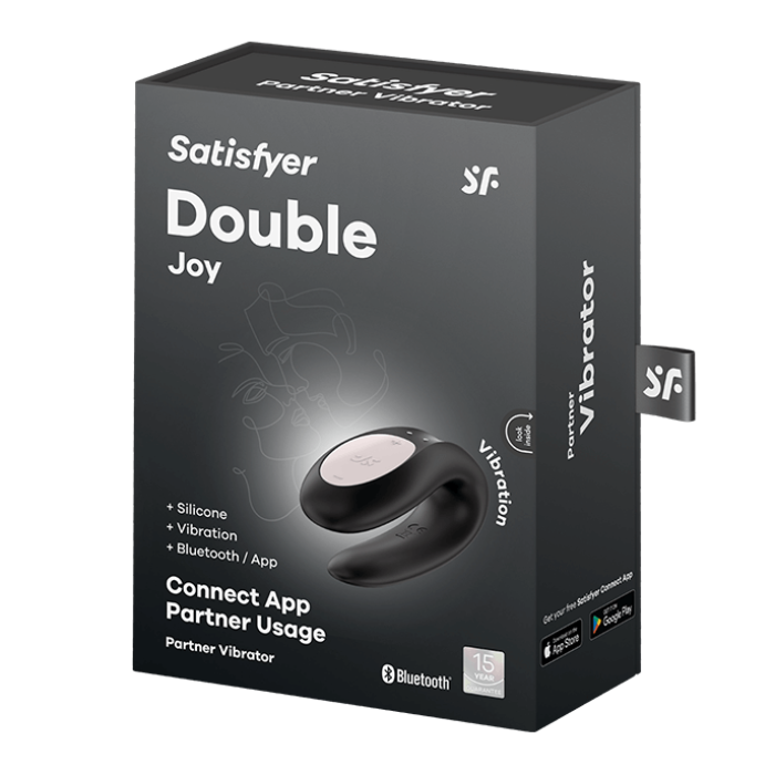 SATISFYER 'DOUBLE JOY CONNECT APP', 9 СМ