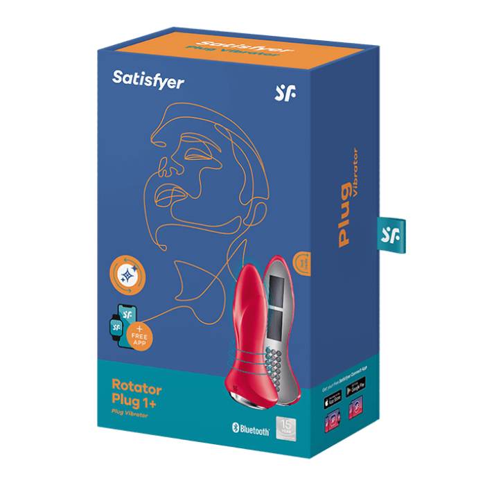 САТИСФАКЦІЯ 'ROTATOR PLUG 1 CONNECT APP', 13,5 СМ, 13,5 СМ