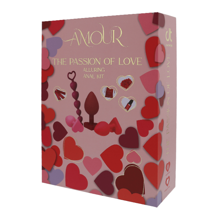 'AMOUR - СТРАСТЬ ЛЮБВИ АНАЛЬНЫЙ НАБОР', 8 ШТ.