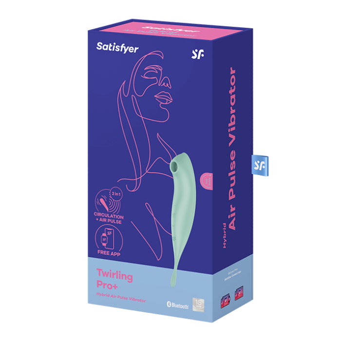 SATISFYER 'TWIRLING PRO CONNECT APP', 20 СМ