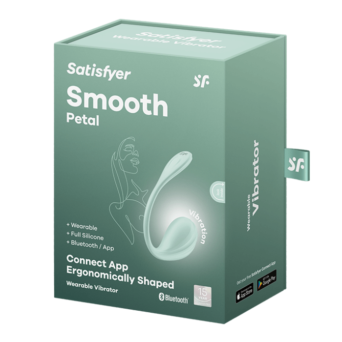 SATISFYER 'SMOOTH PETAL', 11 СМ, С ПРИЛОЖЕНИЕМ