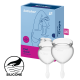 SATISFYER 'FEEL GOOD - НАБОР МЕНСТРУАЛЬНЫХ ЧАШ, 15 и 20 МЛ