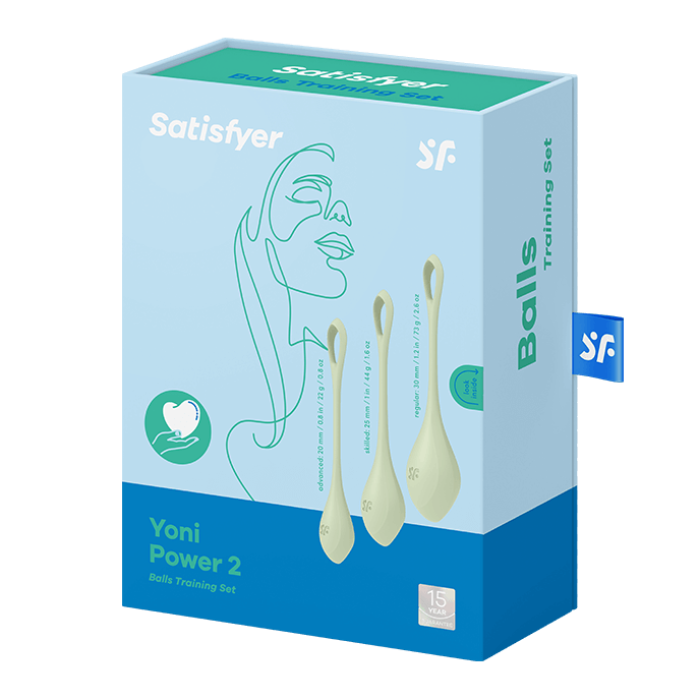 SATISFYER 'YONI POWER 2', 22 - 73 г, 3 шт.