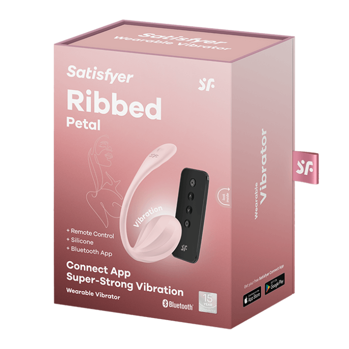ЗАДОВОЛЮВАЧ "RIBBED PETAL CONNECT APP", 11 СМ