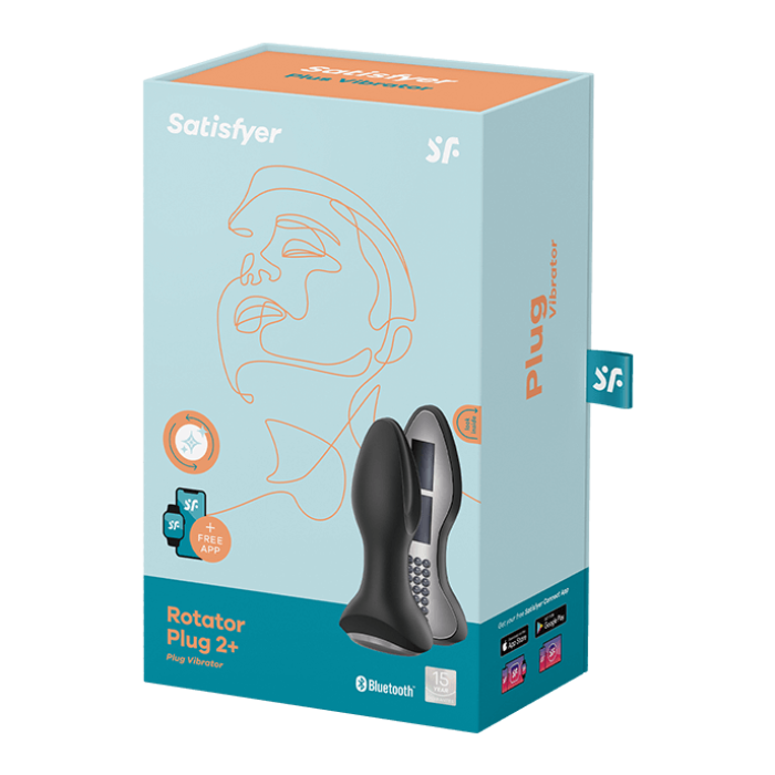 SATISFYER 'ROTATOR PLUG 2 CONNECT APP', 12,5 СМ