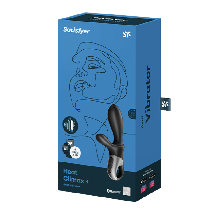 САТИСФАКТОР 'HEAT CLIMAX + CONNECT APP', 20,5 СМ, 20,5 СМ