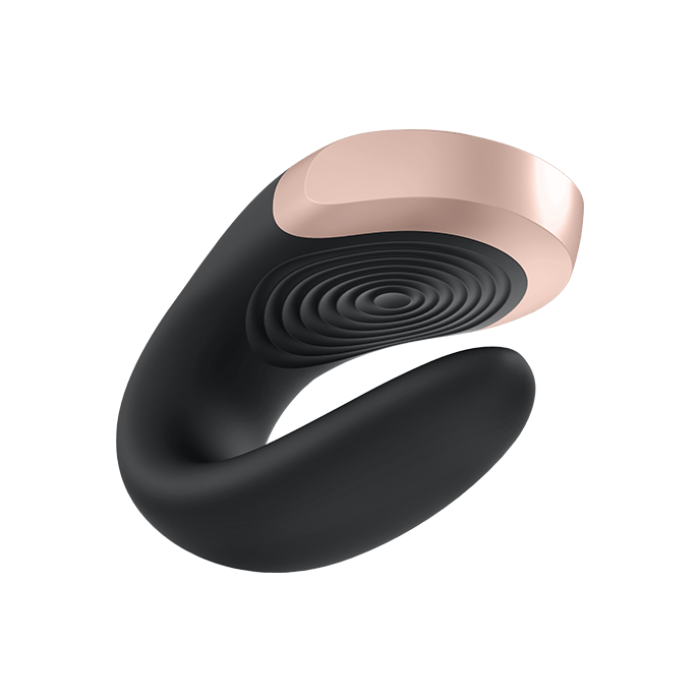 SATISFYER "DOUBLE LOVE CONNECT APP", 8,5 СМ, З ДИСТАНЦІЙНИМ КЕРУВАННЯМ