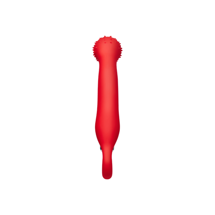 СИЛИКОНОВЫЙ ВИБРАТОР G-SPOTT С ШИПАМИ, 18 СМ