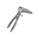 АНАЛЬНЫЙ СПЕКУЛЯНТ ИЗ НЕРЖАВЕЮЩЕЙ СТАЛИ, 2 ЛЕЗВИЯ