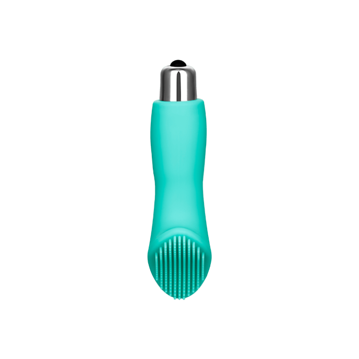 Силіконовий вібратор nubby lay-on, 11,5 см