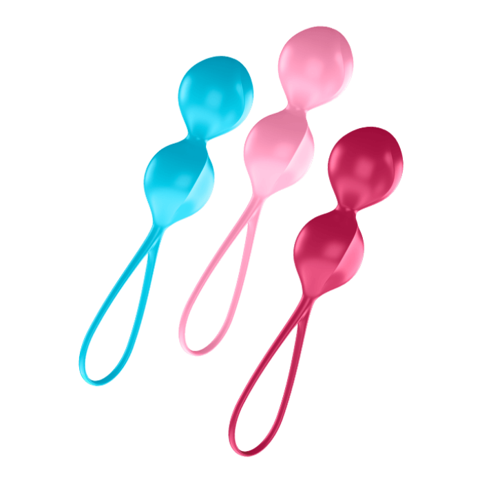 SATISFYER 'V BALLS' - 80‑150 ГРАММ, 3 ШТ.