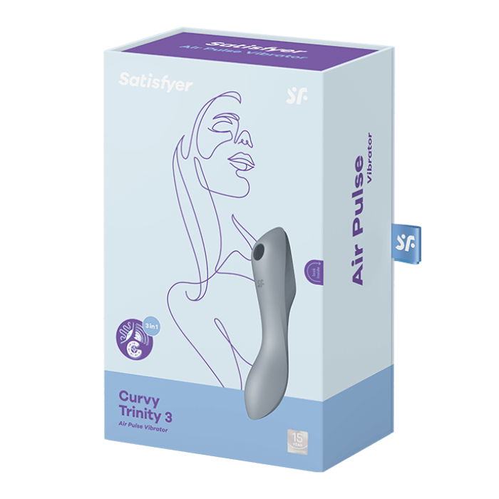 САТІФАЙЕР 'CURVY TRINITY 3', 17,5 СМ