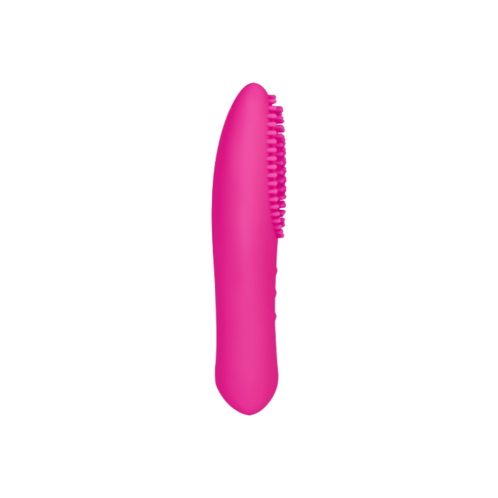 Мини-вибратор из силикона с шипами, 12,5 см