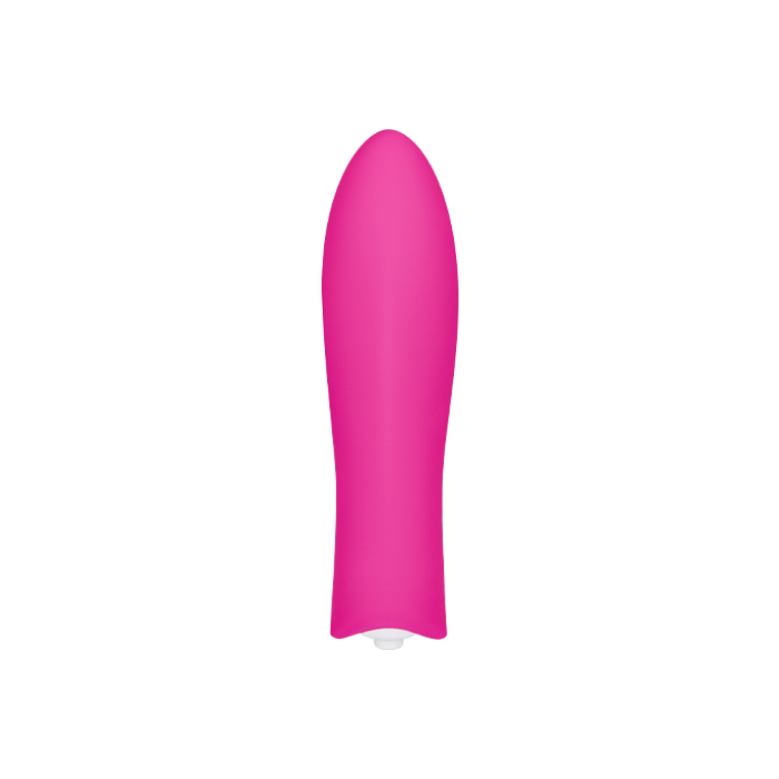 Мини-вибратор из силикона с шипами, 12,5 см