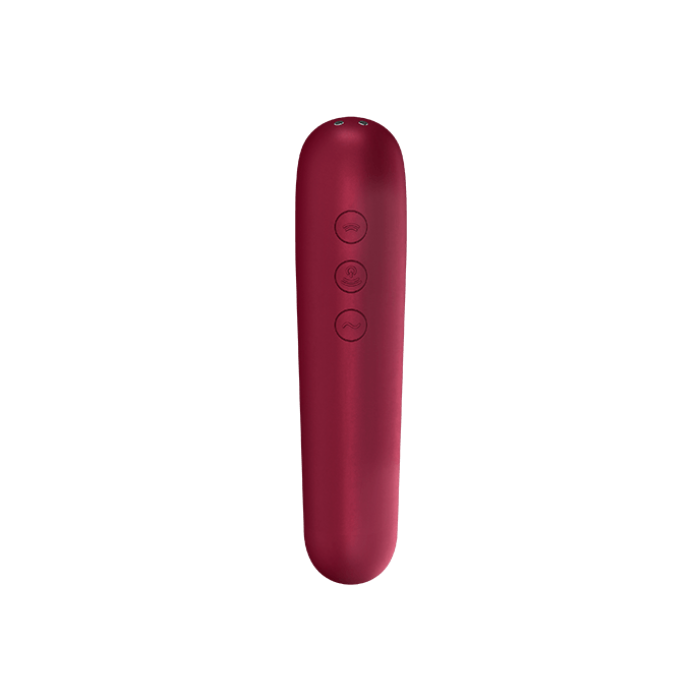 SATISFYER 'DUAL LOVE CONNECT APP', ВИБРАТОР + ИГРУШКА С ВОЛНОЙ ДАВЛЕНИЯ