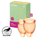 SATISFYER 'FEEL CONFIDENT - НАБОР МЕНСТРУАЛЬНЫХ ЧАШЕК', 15 и 20 мл
