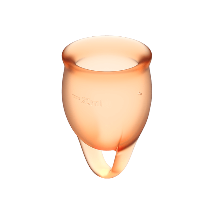 SATISFYER 'FEEL CONFIDENT - НАБОР МЕНСТРУАЛЬНЫХ ЧАШЕК', 15 и 20 мл