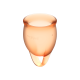 SATISFYER 'FEEL CONFIDENT - НАБОР МЕНСТРУАЛЬНЫХ ЧАШЕК', 15 и 20 мл