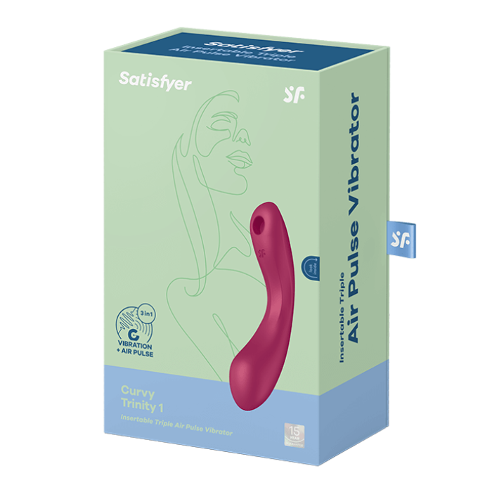 SATISFYER 'CURVY TRINITY 1', 17,5 СМ