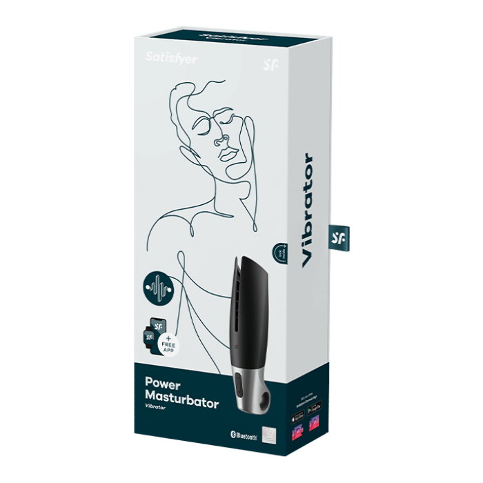 SATISFYER 'POWER MASTURBATOR CONNECT APP', 23 СМ