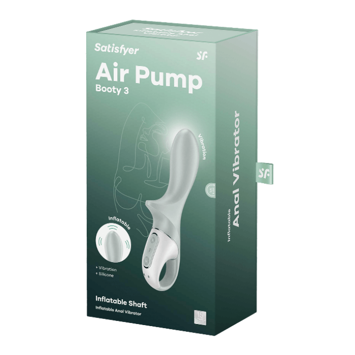 SATISFYER 'AIR PUMP BOOTY 3', 19 СМ