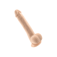 7-ДЮЙМОВИЙ ФАЛОІМІТАТОР З НАТУРАЛЬНОЇ ШКІРИ FLEXSKIN, 23,5 СМ