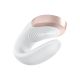 SATISFYER 'DOUBLE LOVE CONNECT APP', 8,5 СМ, С ПУЛЬТОМ ДИСТАНЦИОННОГО УПРАВЛЕНИЯ