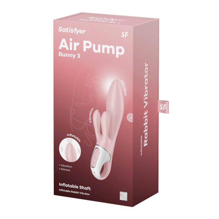 SATISFYER 'AIR PUMP BUNNY 3', 21 СМ