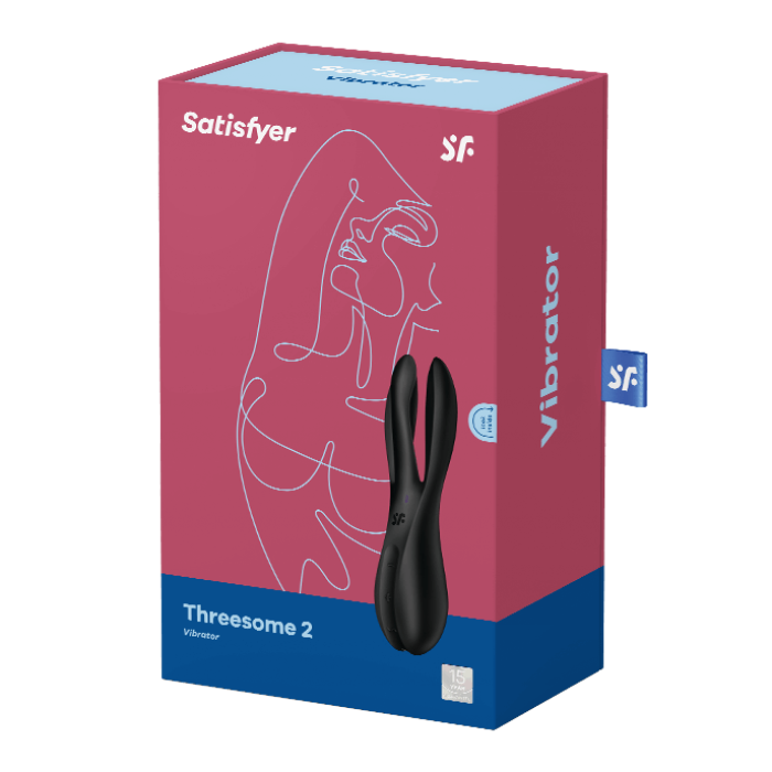 SATISFYER 'THREESOME 2', 14 СМ