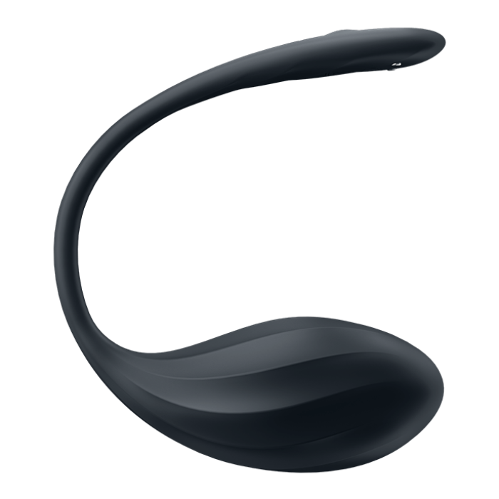 SATISFYER 'RIBBED PETAL CONNECT APP', 11 СМ