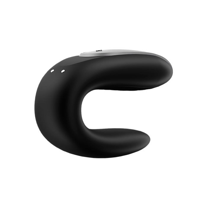 SATISFYER "DOUBLE FUN CONNECT APP", 9,5 СМ, З ДИСТАНЦІЙНИМ КЕРУВАННЯМ