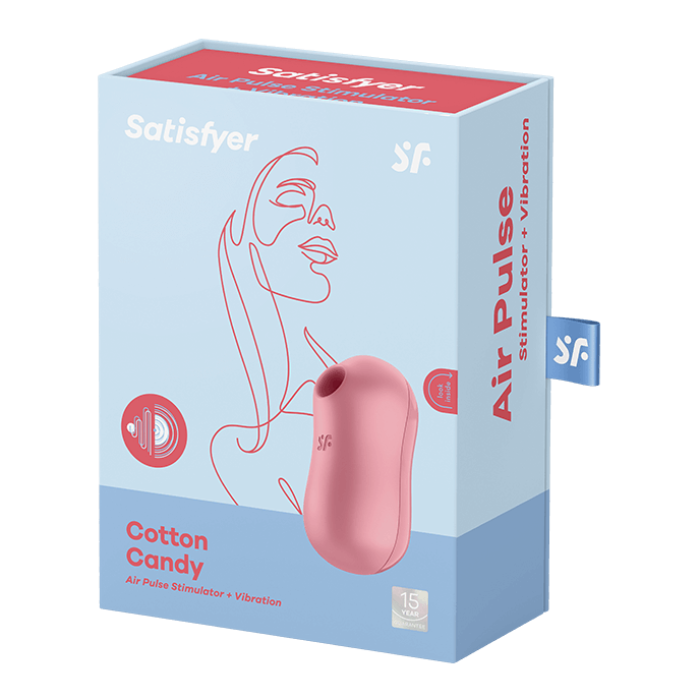 SATISFYER 'COTTON CANDY', 8,5 CM