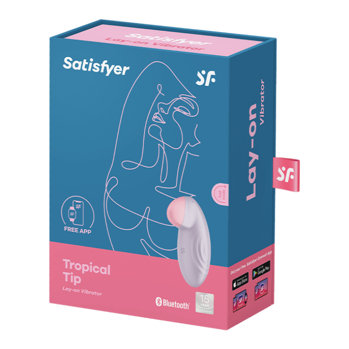 SATISFYER 'TROPICAL TIP CONNECT APP', 8,5 СМ