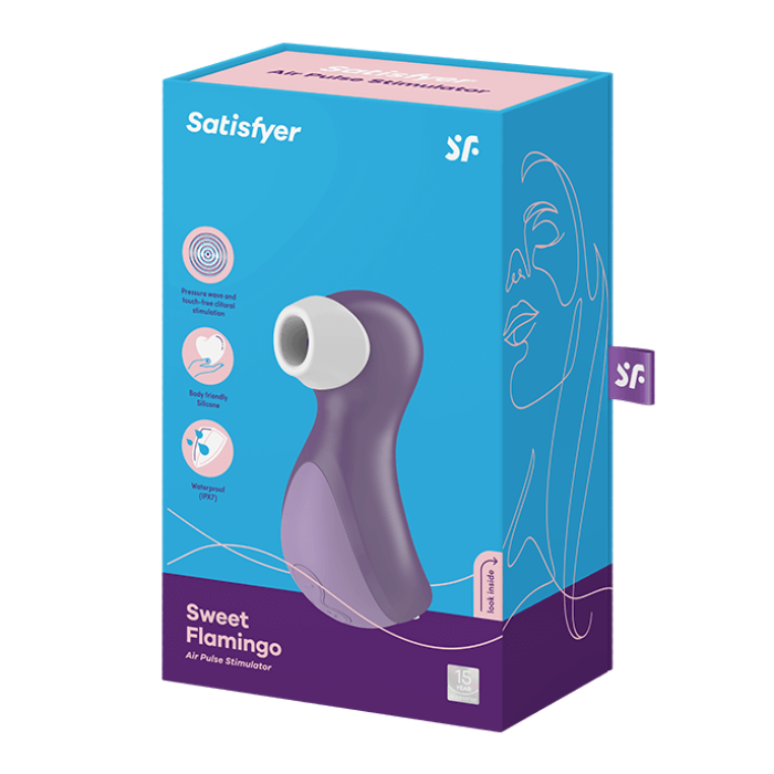 SATISFYER «SWEET FLAMINGO», 10,5 СМ