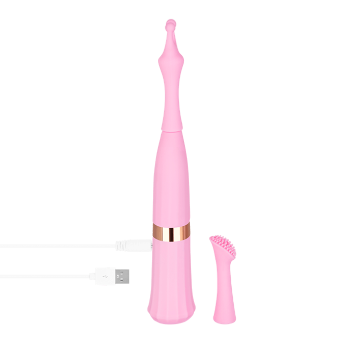 ВІБРАТОР НАКОНЕЧНИК DELUXE, 19,5 СМ