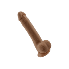 7-ДЮЙМОВИЙ ФАЛОІМІТАТОР З НАТУРАЛЬНОЇ ШКІРИ FLEXSKIN, 23,5 СМ