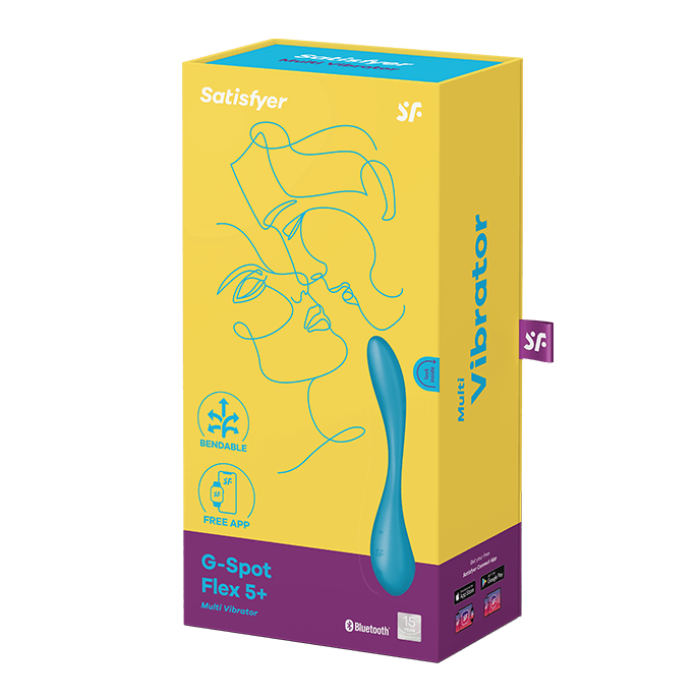 SATISFYER 'G-SPOT FLEX 5 CONNECT APP', 23 СМ