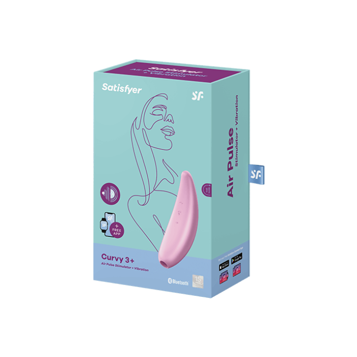 SATISFYER 'CURVY 3 CONNECT APP', 15 СМ