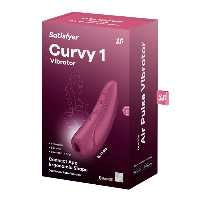 SATISFYER 'CURVY 1 CONNECT APP', 13,5 СМ
