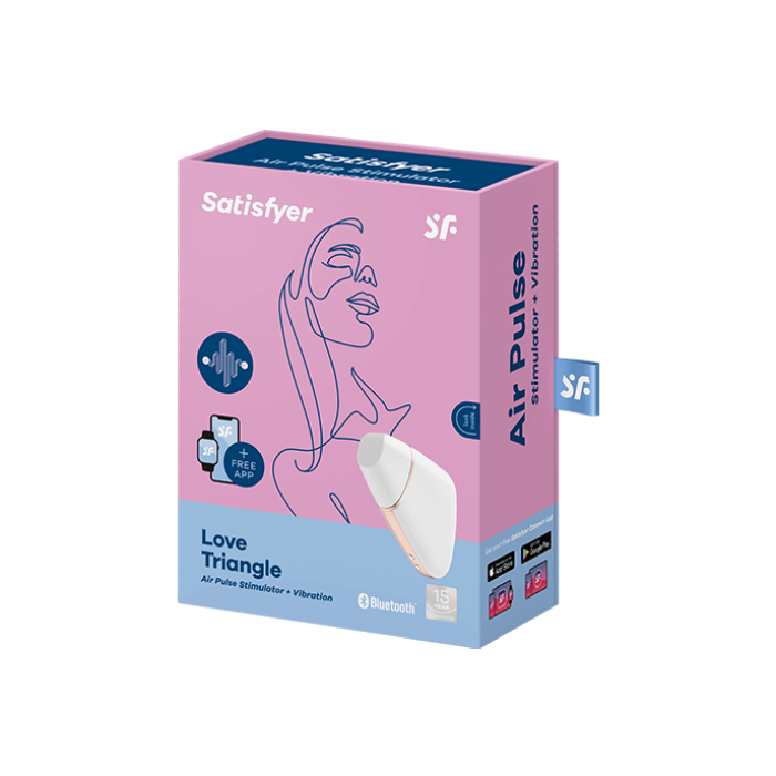 SATISFYER 'LOVE TRIANGLE CONNECT APP', 9 СМ