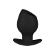 СИЛІКОНОВА АНАЛЬНА ПРОБКА З ТУНЕЛЕМ M, 9,8 СМ