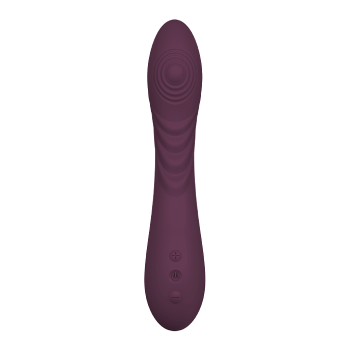 «ESSENTIALS - ГИБКИЙ НАЖИМНОЙ ВИБРАТОР POWER VIBE», 22,5 СМ
