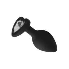 'REGULAR DIAMOND HEART BUTT PLUG', 7,3 СМ
